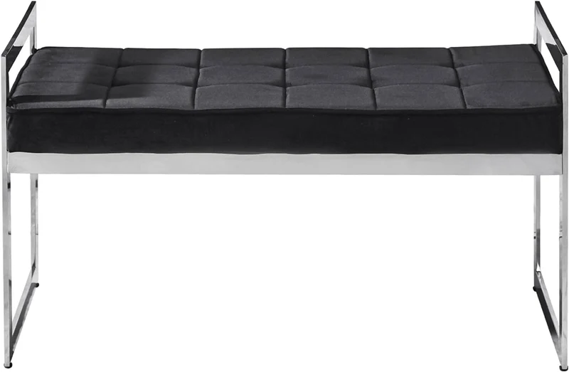 Menzzo Romantischer Chic, schwarz, L94 x P44 x H46 cm