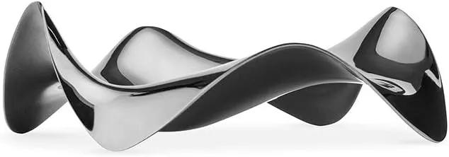 Alessi Anna Gong AM37 Etagere, Edelstahl, 3,2 x 21 x 5,8 cm, Einheiten, 1.0 & PG02 Löffelhalter, Ede