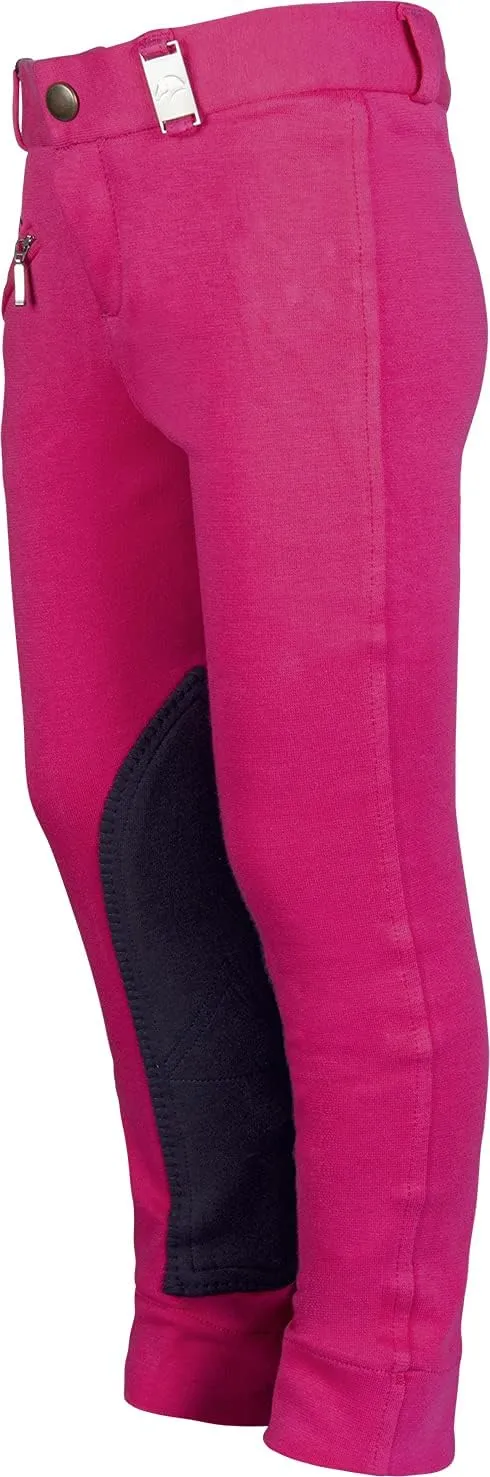 HKM Mädchen Hose My First 122 Dunkelpink/Navy, 122 Dunkelpink/Navy