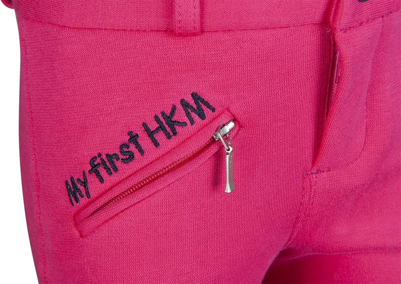 HKM Mädchen Hose My First 122 Dunkelpink/Navy, 122 Dunkelpink/Navy