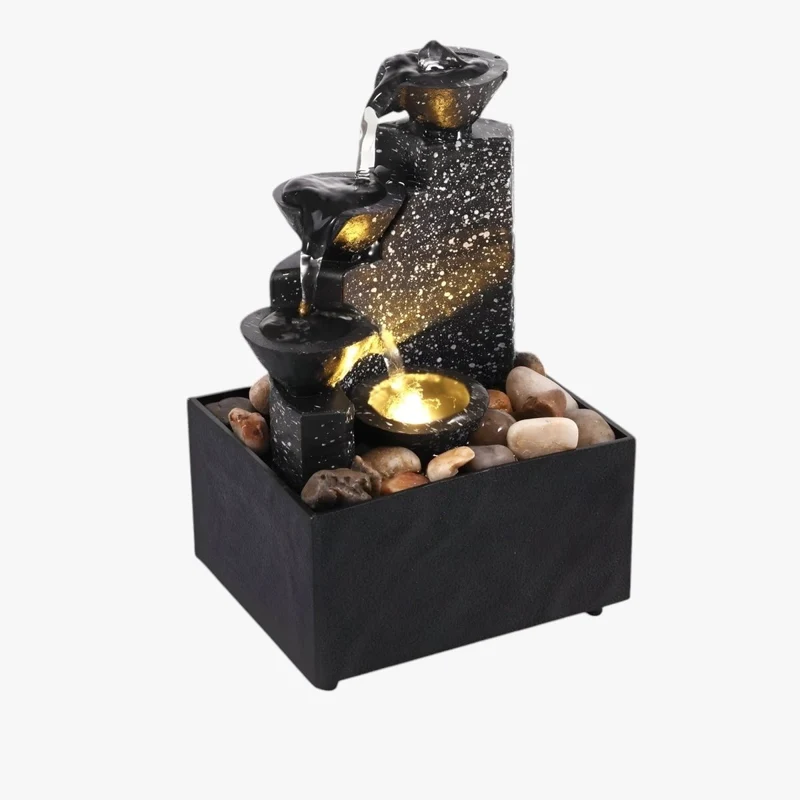 RuheMoment LED-Brunnen – Beruhigende Atmosphäre in moderner Form
