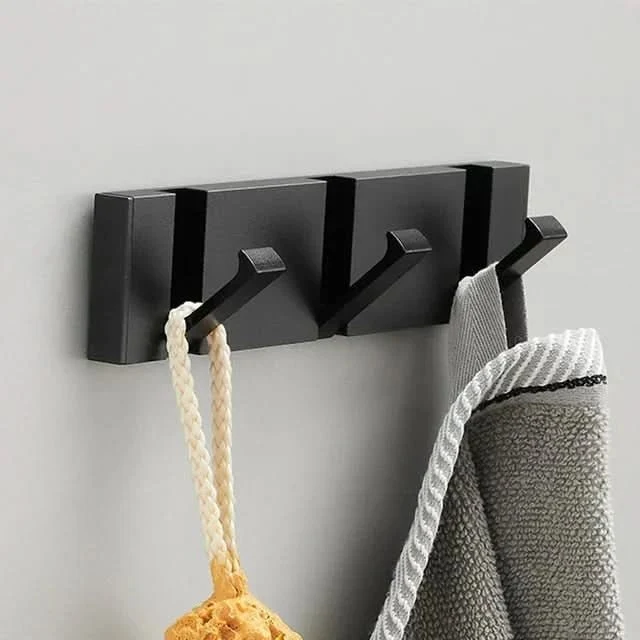 HOOKLUX – Faltbare Wandhakenleiste Aus Aluminium, Platzsparend Und Vielseitig