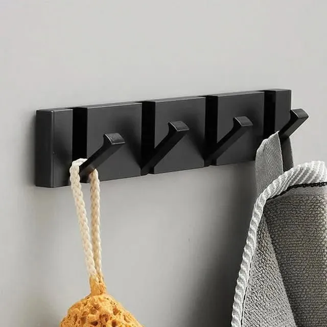 HOOKLUX – Faltbare Wandhakenleiste Aus Aluminium, Platzsparend Und Vielseitig