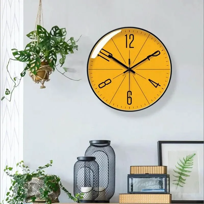 Minutum – Minimalistische Wanduhr im Skandinavischen Stil mit leisem Quarzwerk