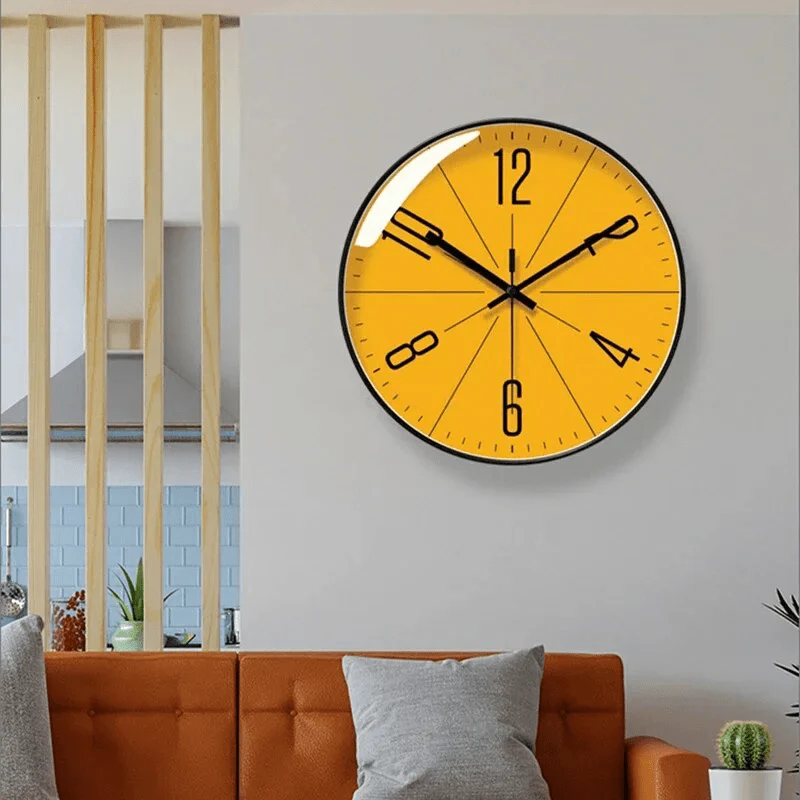 Minutum – Minimalistische Wanduhr im Skandinavischen Stil mit leisem Quarzwerk