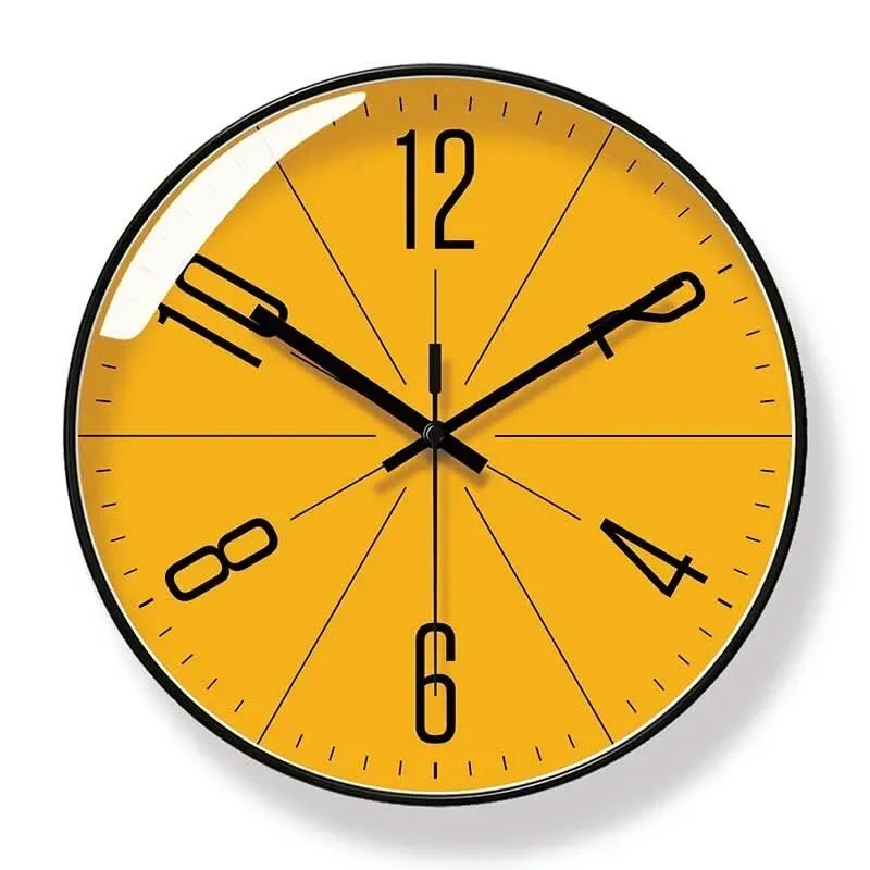 Minutum – Minimalistische Wanduhr im Skandinavischen Stil mit leisem Quarzwerk