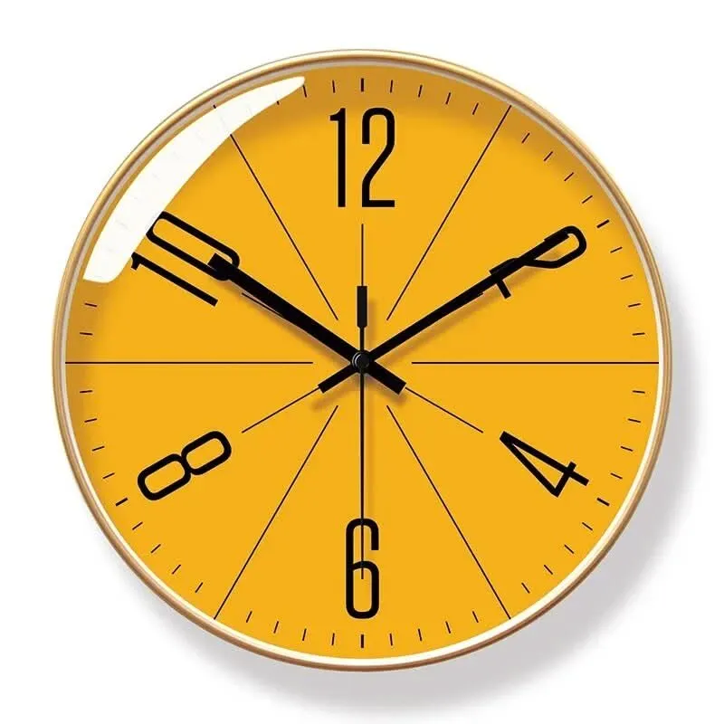 Minutum – Minimalistische Wanduhr im Skandinavischen Stil mit leisem Quarzwerk