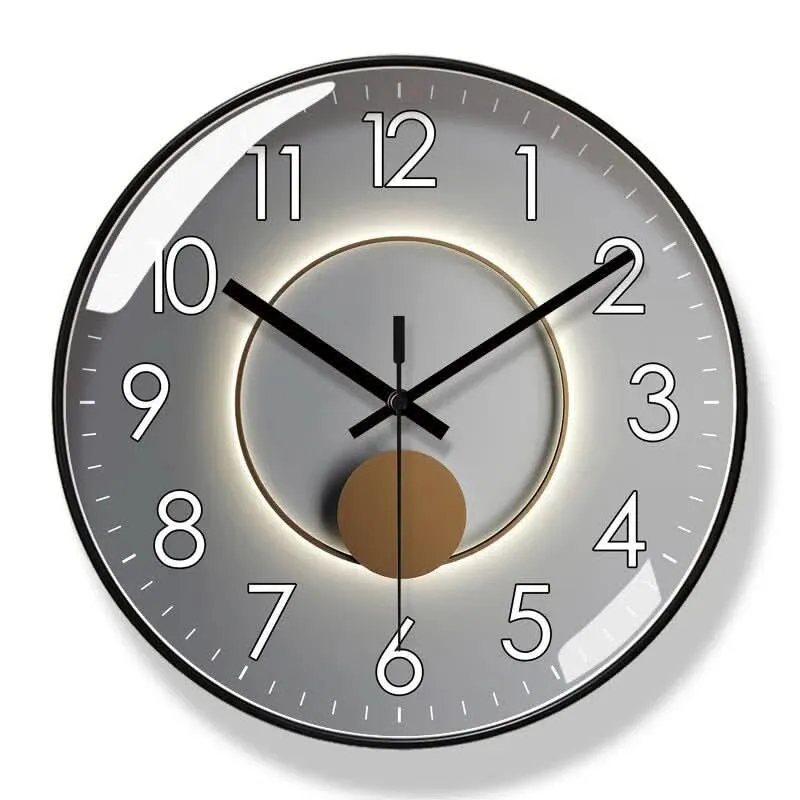 Minutum – Minimalistische Wanduhr im Skandinavischen Stil mit leisem Quarzwerk