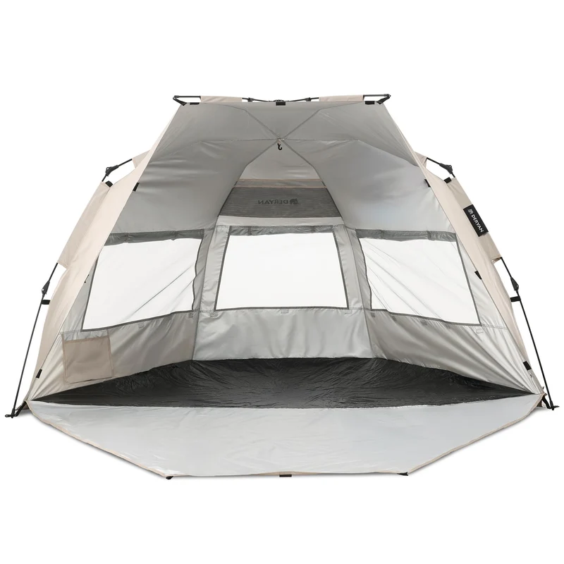 Deryan Up-to-Go Pop-Up Strandzelt für Kinder – UV-Schutz UPF 50+ und Windschutz, Kompakt & Faltbar,