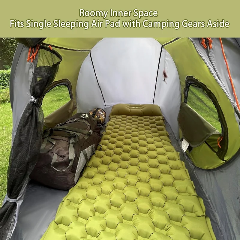Night Cat Wurfzelt 1 Man Wasserdicht: Pop Up Camping Zelt für Outdoor Sport Picknick Reisen Wandern