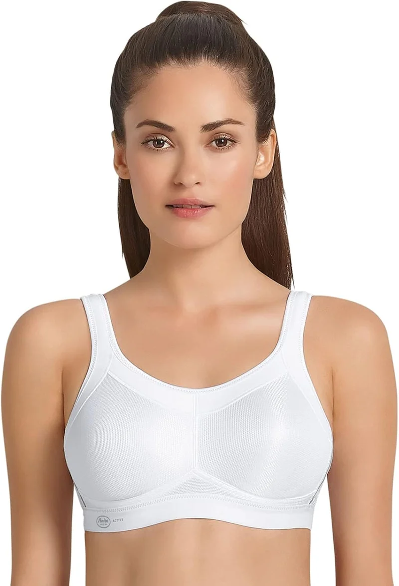 Anita 2er Sparpack Sport BH Momentum 5529 Gr. 65-105 A-H 65C Desert/Weiss, 65C Desert/Weiss