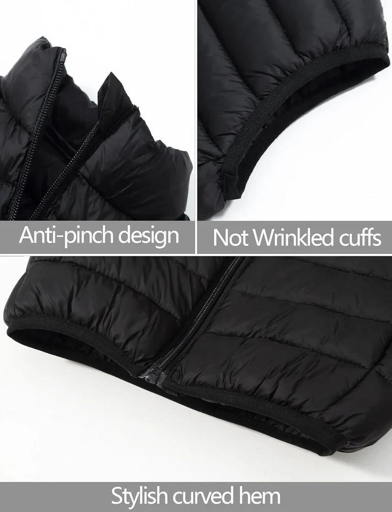 Happy Cherry Kinder Winterweste Gefütterte Stehkragen Weste Winddicht Ärmellose Jacke Baby Warme Ste