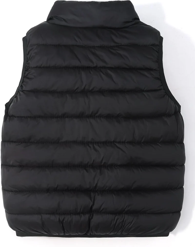 Happy Cherry Kinder Winterweste Gefütterte Stehkragen Weste Winddicht Ärmellose Jacke Baby Warme Ste