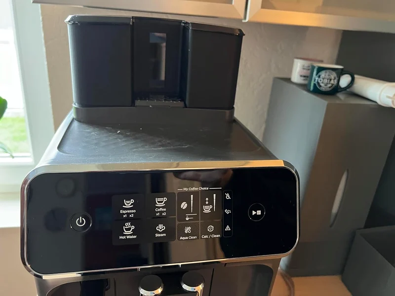 eXODA Bohnenbehälter 700g Erweiterung für Delonghi Magnifica Evo grosse Kapazität für bis zu 1kg Kaf