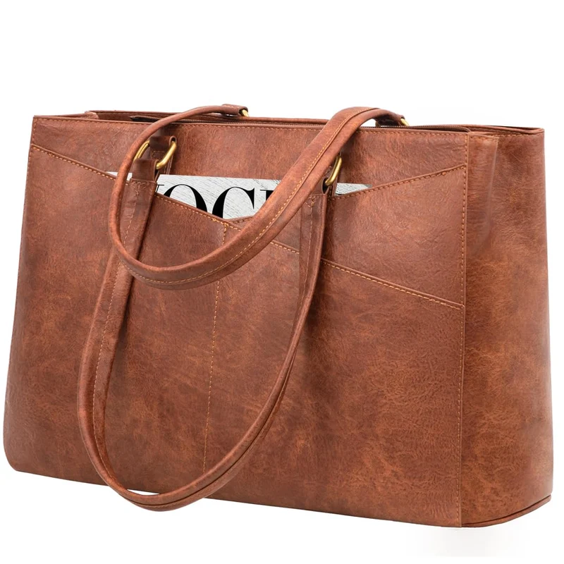 LOVEVOOK Laptoptasche Damen 17 Zoll, Handtasche Damen Arbeitstasche Lehrertasche Gross, Wasserdicht