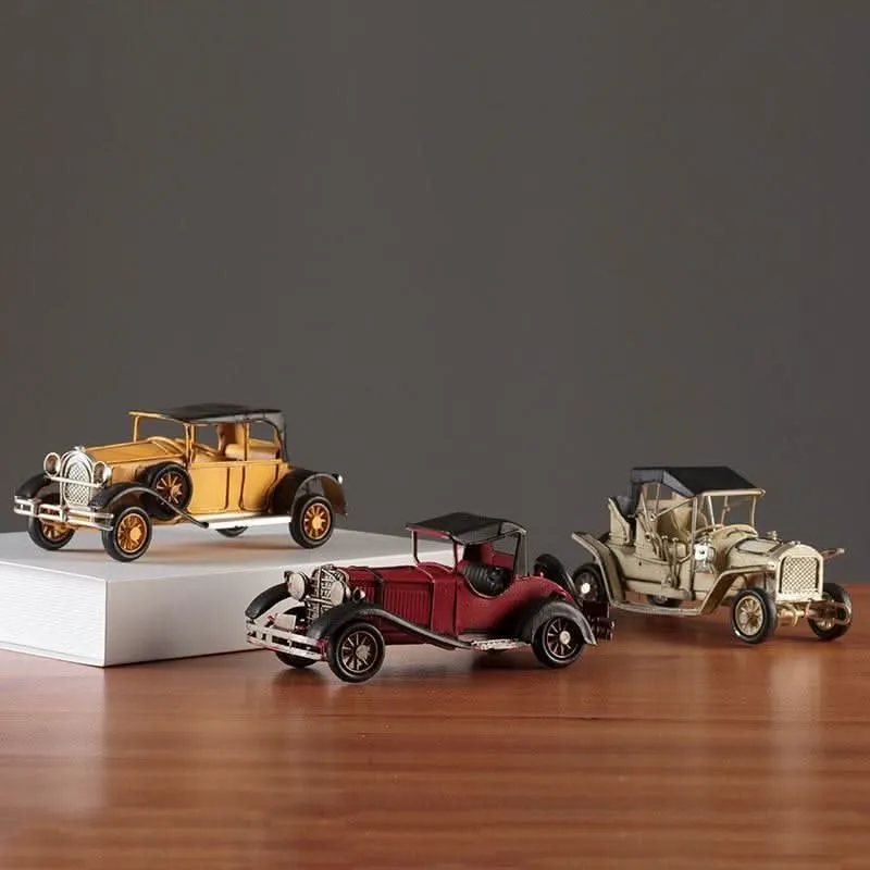 VELORA Nostalgische Automodelle Aus Metall Mit Feinen Einzelheiten