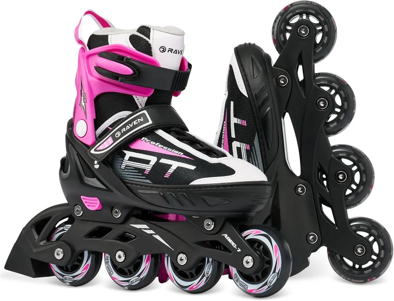 RAVEN Profession Inlineskates Inliner für Kinder und Erwachsene OPTIONAL 2in1 mit Schlittschuhen ver
