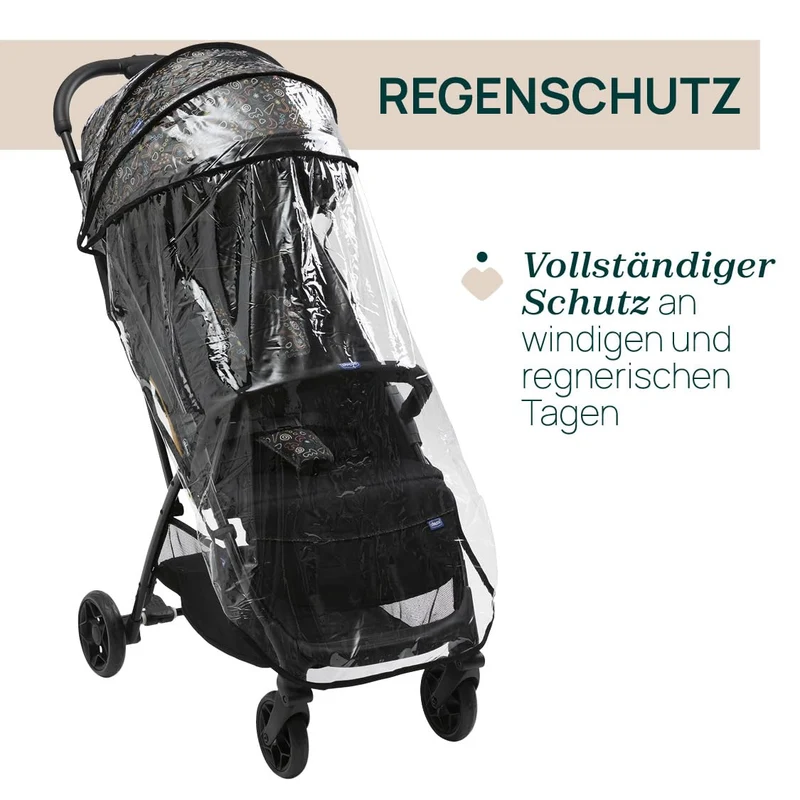 Chicco Glee lighter Kinderwagen, Buggy, praktisch und leicht, automatischer Schliessmechanismus, bre