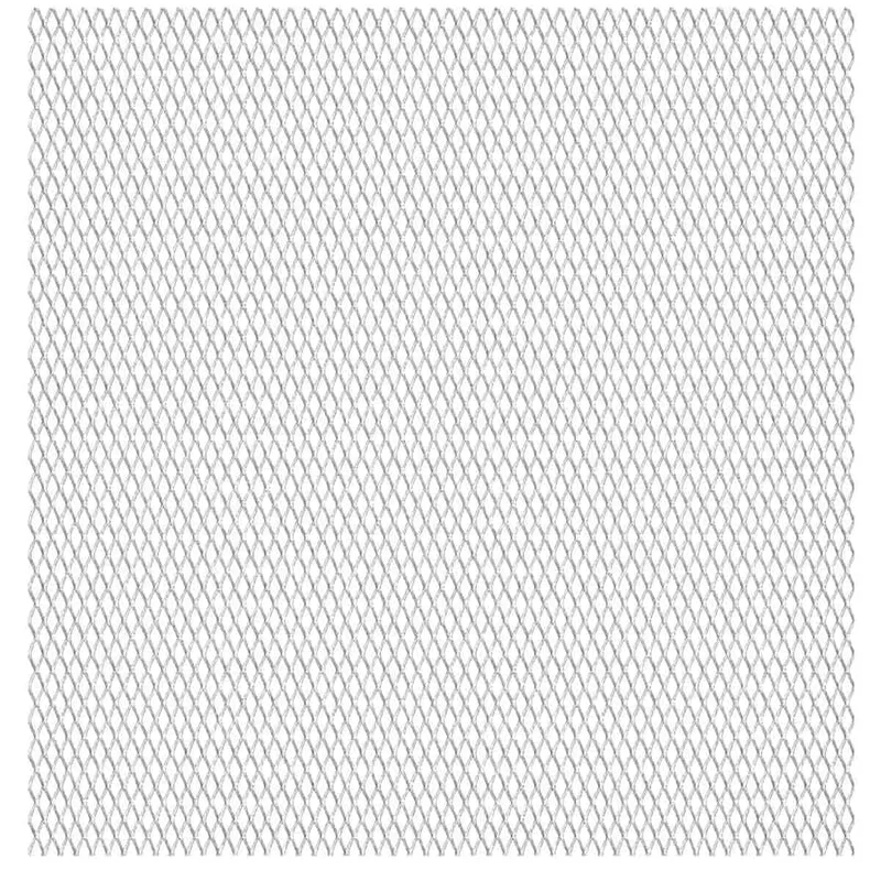 vidaXL Gittermatte Gitterpaneel Streckmetall Edelstahl Gitter 50×50cm 45×20×4mm
