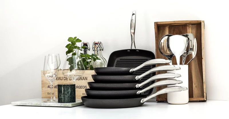 Scanpan 68002000 Bratpfanne - Pro IQ, 20 cm 20 cm, 20 cm