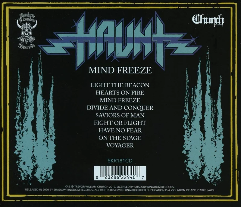 Mind Freeze, Audio-CD