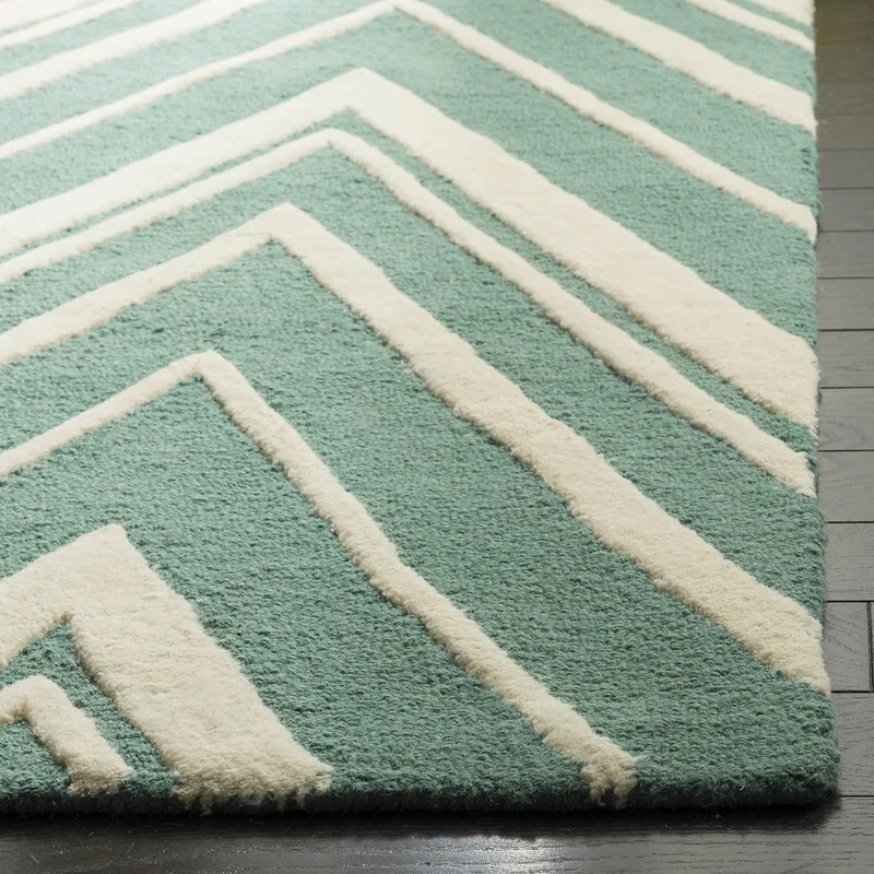 SAFAVIEH Modern Teppich für Wohnzimmer, Esszimmer, Schlafzimmer - Cambridge Collection, Kurzer Flor,
