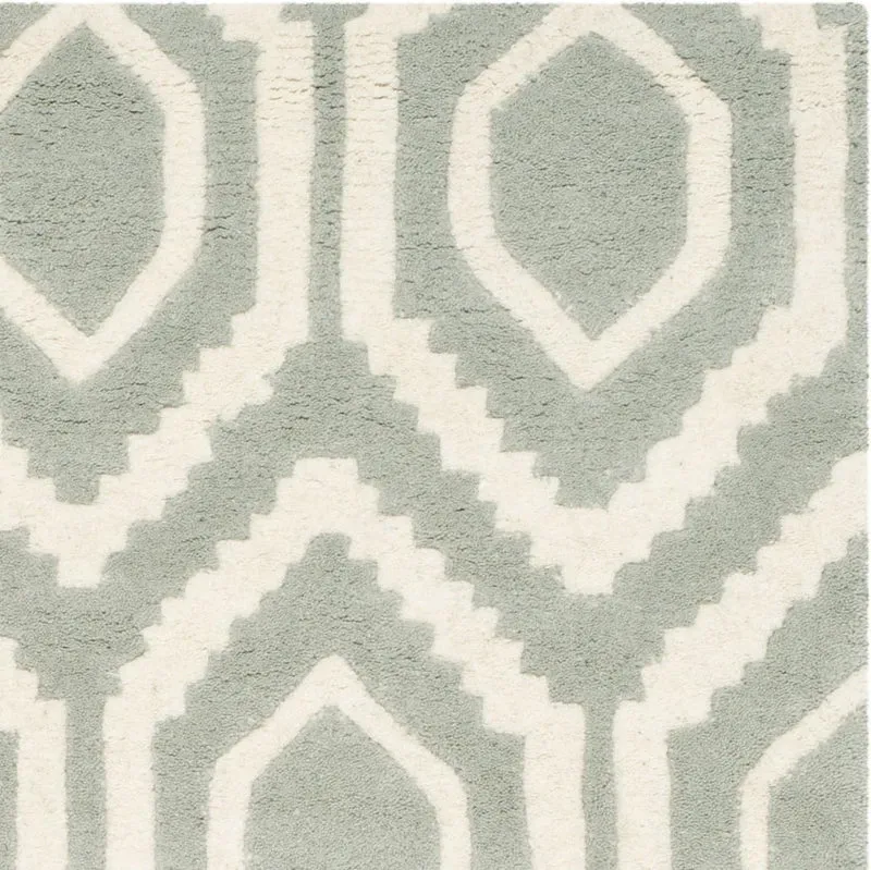 SAFAVIEH Zeitgenössische Teppich für Wohnzimmer, Esszimmer, Schlafzimmer - Chatham Collection, Kurze
