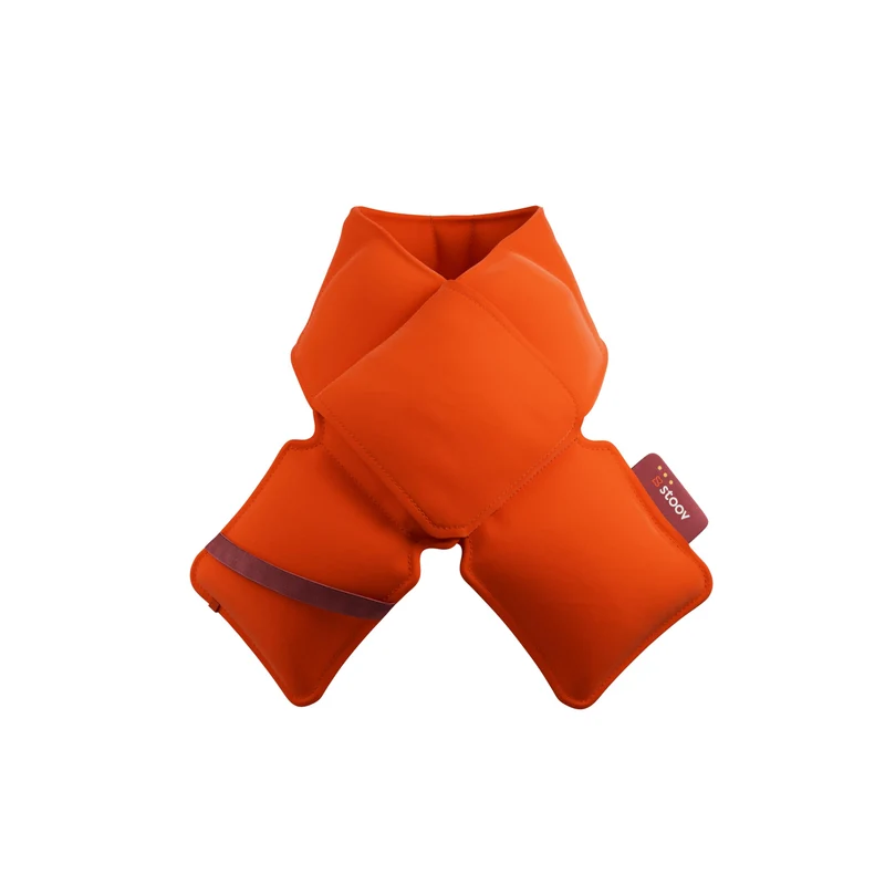 Stoov Kokoon³ - Kabelloser Wärmeschal - Infrarotwärme - Signature Orange Signature Orange 20x140 cm