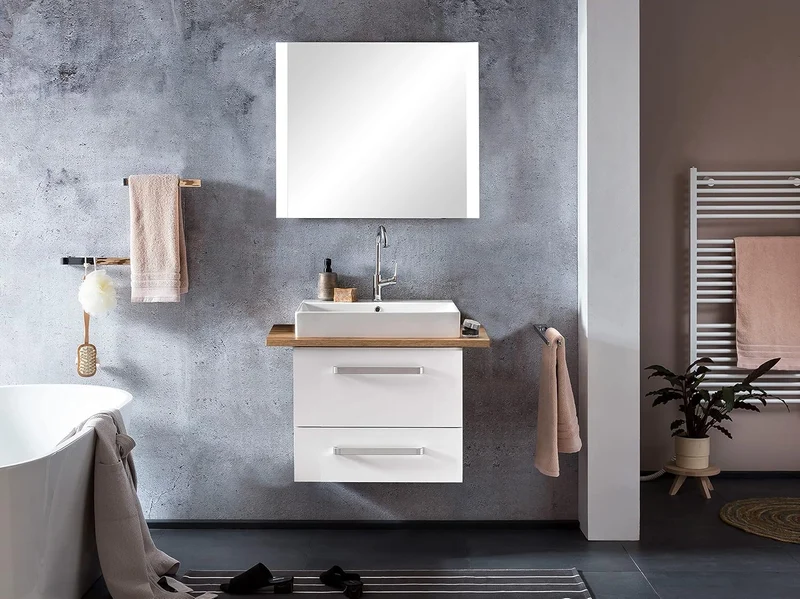 Schildmeyer Spiegel Star mit LED-Beleuchtung - 80 x 72 cm Star 80 cm, Star 80 cm