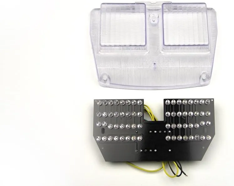 avdb-moto LED-Bremslicht mit integrierten Blinker kompatibel mit Ducati 748, 916, 996, Cagiva Mito (