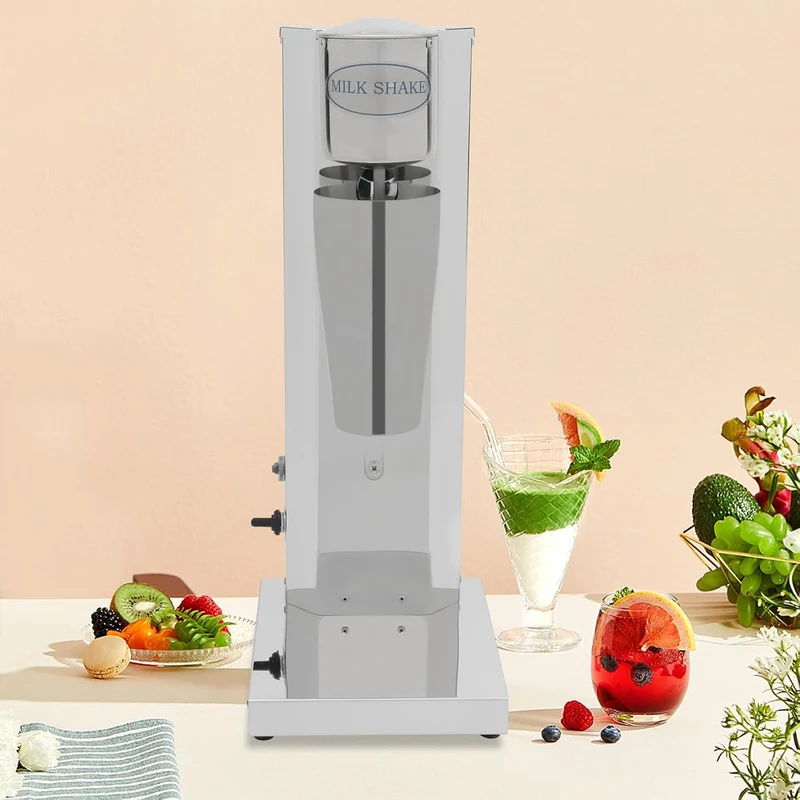 650ML Milchshaker Drink Mixer Getränkemixer Elektrischer Standmixer Edelstahl Shaker für Cocktailmix