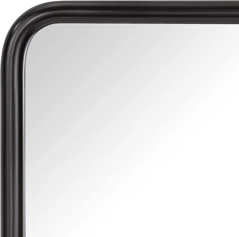 TEHOME 50,8 x 76,2 cm Pivot Rechteck Badezimmerspiegel Öl eingerieben Bronze Metall gerahmt Kippen a