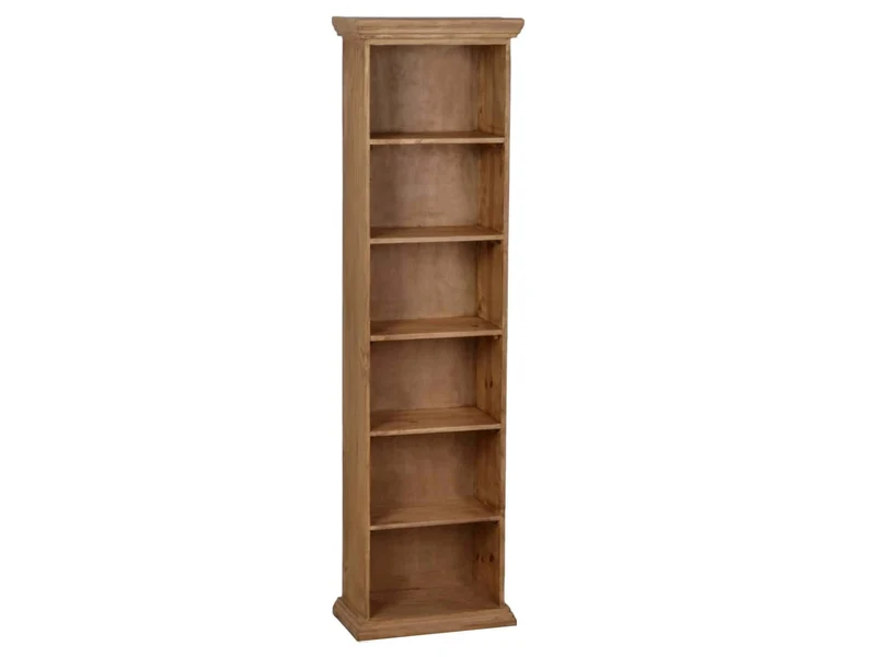 DVD-Regal Mexico Möbel 39x144x22 cm Landhausstil Massivholz Pinie Honig