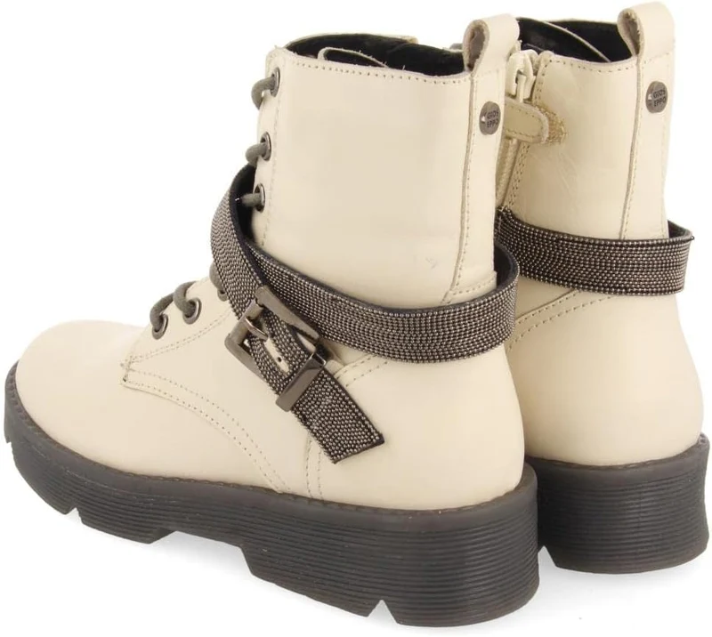 GIOSEPPO Mädchen Melk Bootsschuh 36 EU Gebrochenes Weiss, 36 EU Gebrochenes Weiss