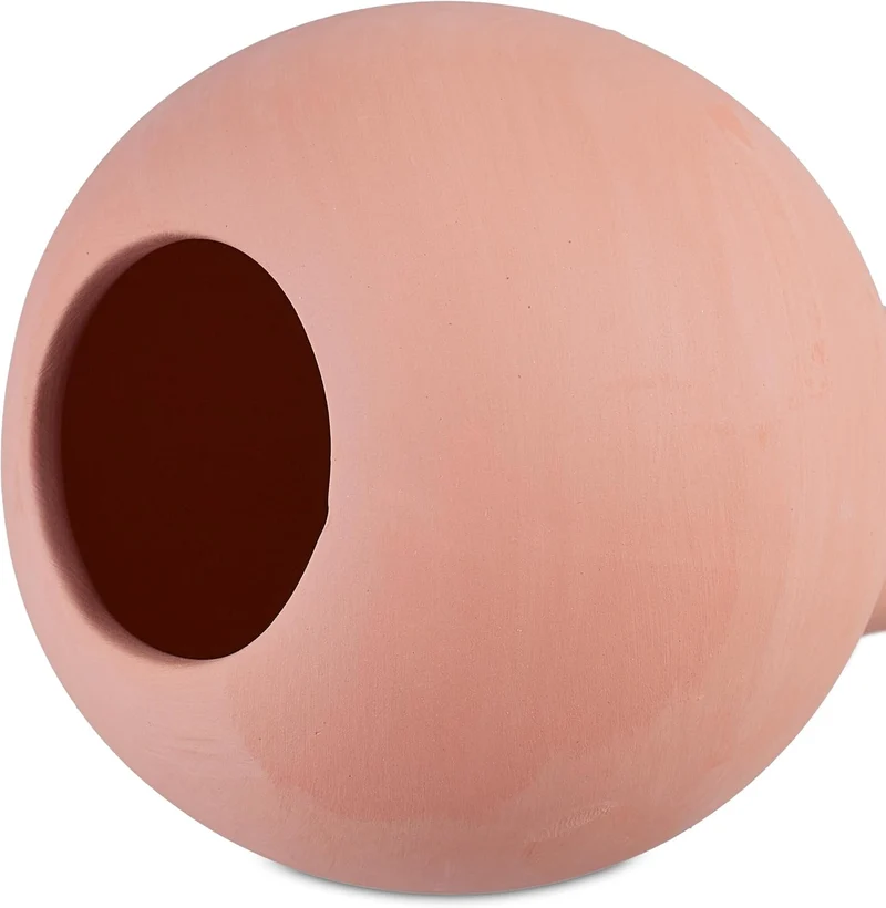 Relaxdays Tonkegel Bewässerung, Giesskegel 4er Set, 1,5 Liter PET-Flaschen, für Zimmerpflanzen & Bal