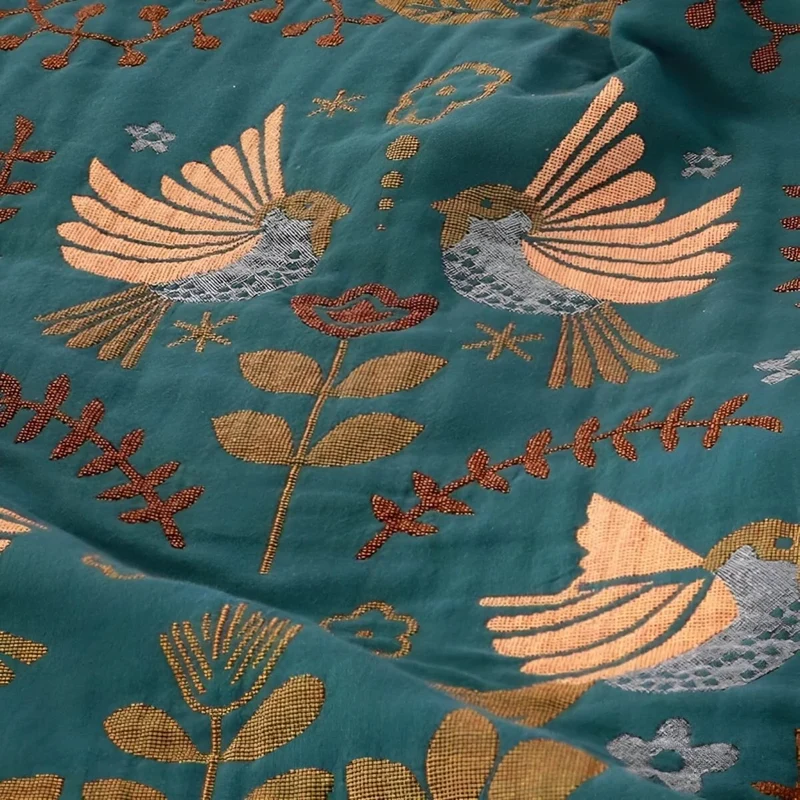 FLUFFIOR - Handgefertigte Wendbare Baumwoll-Decke