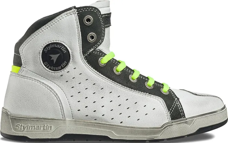 STYLMARTIN Unisex Sectormoto boot 43 EU Weiss, 43 EU Weiss