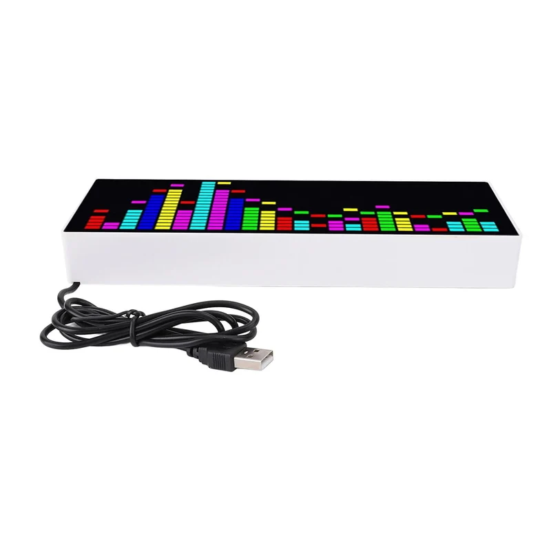Musik-Spektrum-Anzeige, LED-Musik-Analysator, Audio-Spektrum-Analysator, Rhythmus-Licht-Level-Voice-