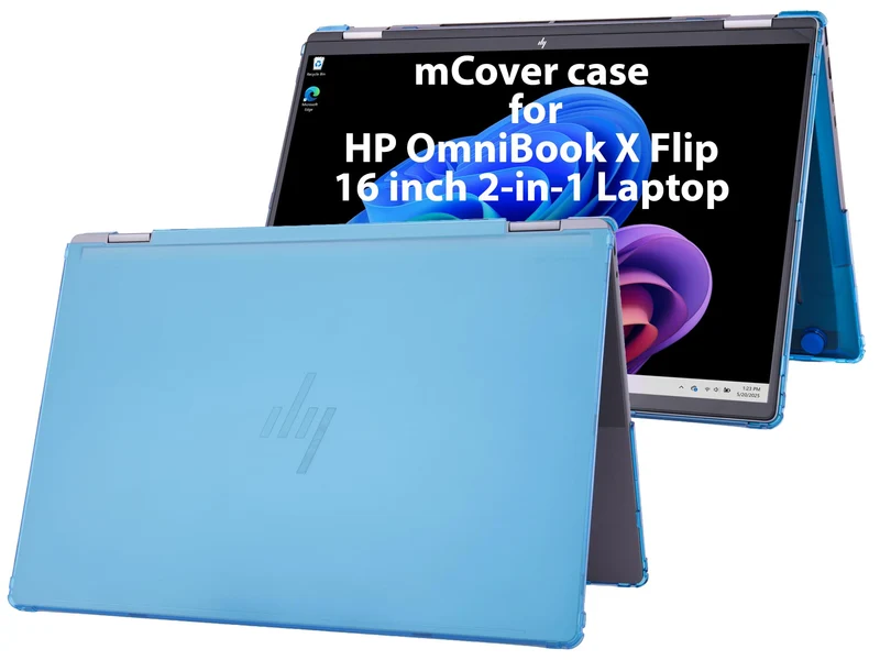 mCover Nur kompatibel mit HP OmniBook X Flip 16-ASxxxx 16-AUxxxx 16-ARxxxx 16-BExxxx 2-in-1 Windows-