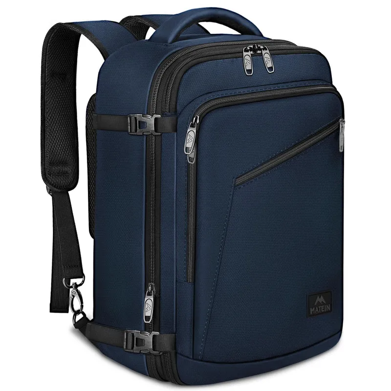 MATEIN Rucksack Handgepäck Flugzeug, Ryanair Rucksack 40x20x25, 20L Klein Damen Erweiterbar Daypack,