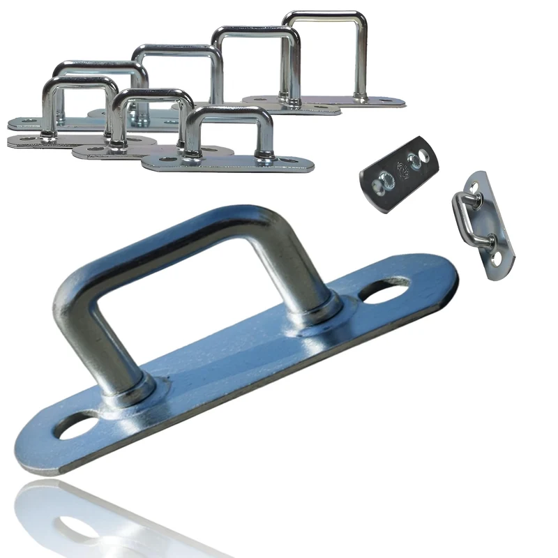 EnB Riemenkrampe 15x34 mm – 20 Stück verzinkte Planenhaken Made in Germany – extrem widerstandsfähig