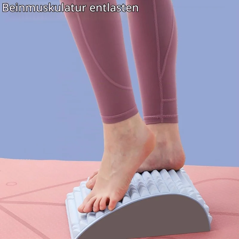 Jiahuade Lendenwirbelkissen Stützen Eva,Lendenkissen Orthopädisch,Nacken und Rückendehner,Rücken Sch