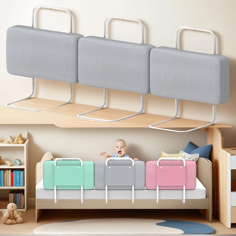 Rausfallschutz Bett Bettschutzgitte Bettgitter-Rausfallschutz & Höhenverstellbares Baby-Kinderbett m