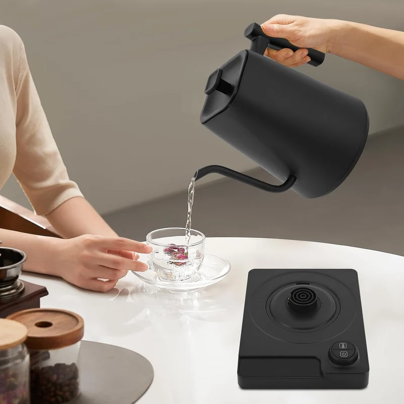 Heisswasserspender mit Echtzeit-Temperatureinstellung, Schwanenhals Wasserkocher, kitchen aid Wasser