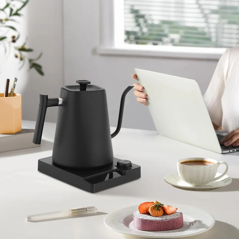 Heisswasserspender mit Echtzeit-Temperatureinstellung, Schwanenhals Wasserkocher, kitchen aid Wasser