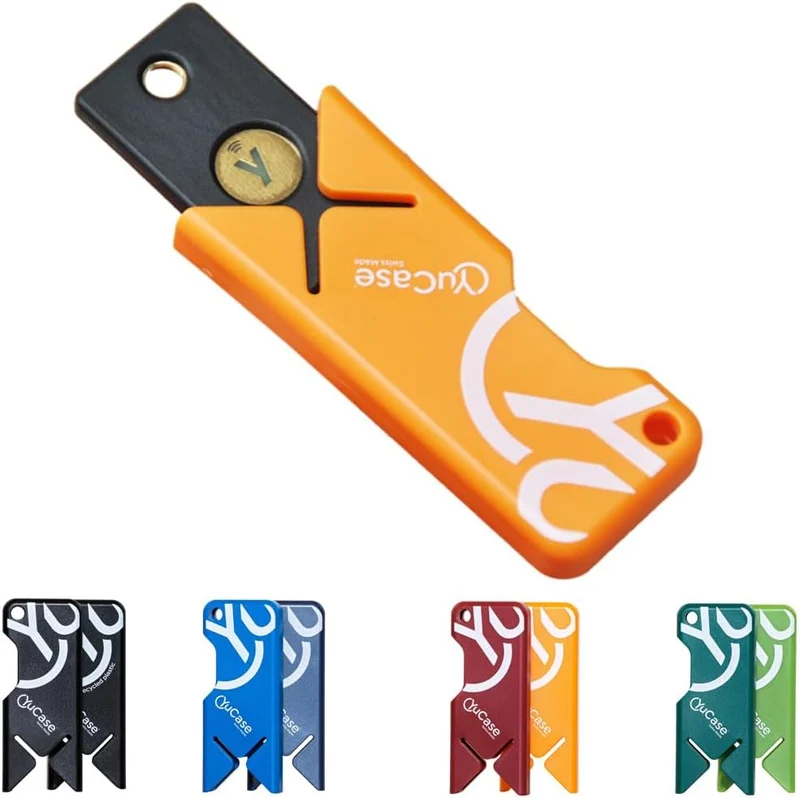 YuCase B+ - das Case für deinen Yubikey - inkl. Schlüsselring inkl. Beschriftungsmöglichkeit - der S