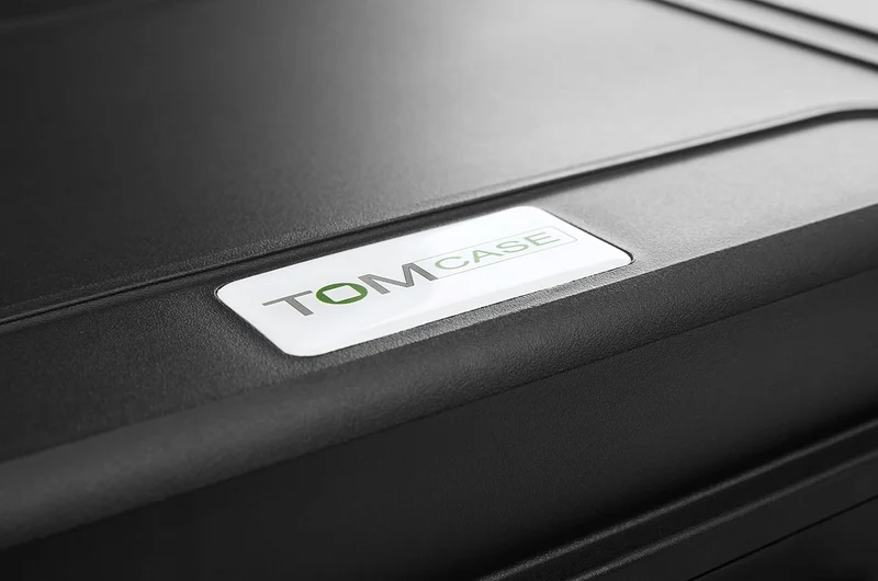 TOMcase Outdoor Schutzkoffer wasserdicht 47x37x18 cm - Hardcase Koffer IP67 Schwarz, Schwarz