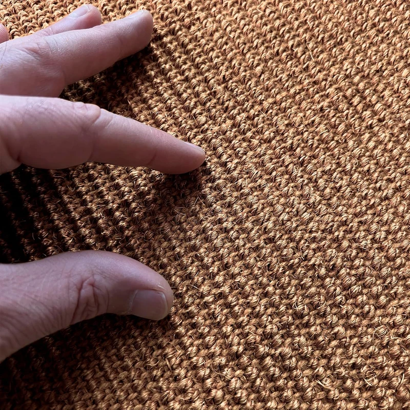 casa pura Katzen Kratzmatte rund 80cm Ø aus Natur Sisal Kratzteppich Kratzmöglichkeiten für Katzen K