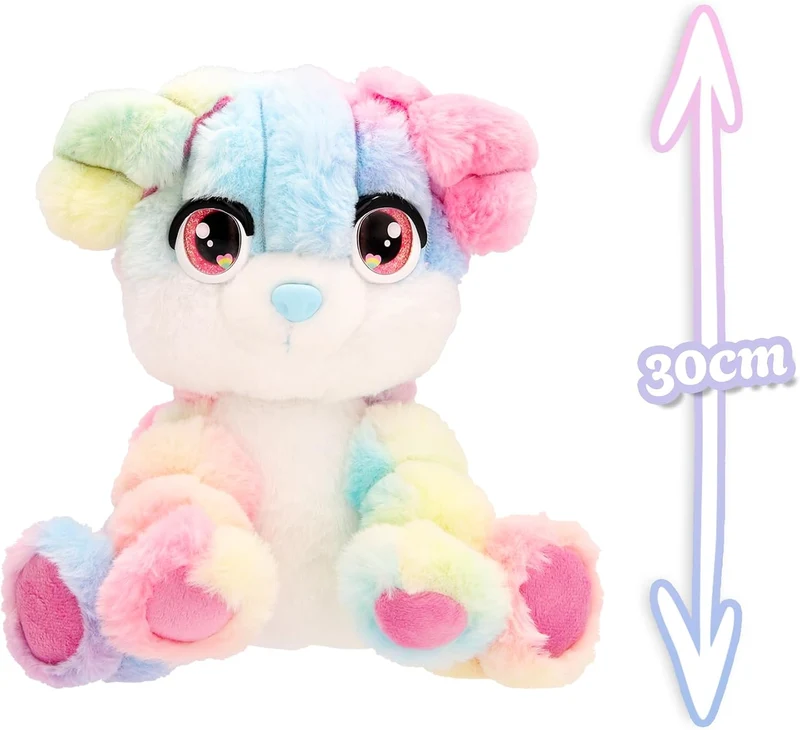 COTTON CUTIES, Überraschungs-Kuscheltiere, Zuckersüsse duftende Plüschtiere, die wie Zuckerwatte Aus