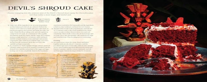 Sea of Thieves: The Cookbook: Over 80 Delicious Recipes for Fish, Meat, Vegan & Vegetarian Dishes, P